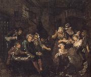 William Hogarth, Prodigal son in prison